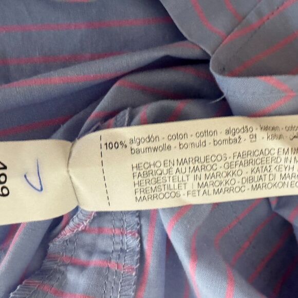 Zara Untucked Button Down Shirt Kids Boys Size 8 - Picture 5 of 7